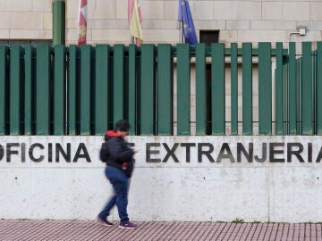 Vista de una oficina de Extranjer&iacute;a en Valladolid