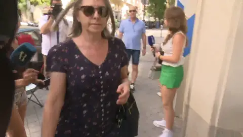 Paqui, la mujer de Santos Cerdán Paqui, la mujer de Santos Cerdán