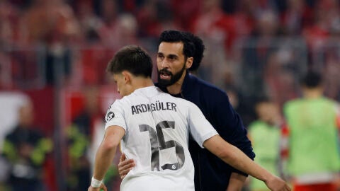 &Aacute;lvaro Arbeloa, en el Allianz Arena