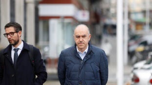 Manuel Reija a su llegada a la Audiencia Provincial de A Coru&ntilde;a