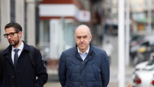 Manuel Reija a su llegada a la Audiencia Provincial de A Coru&ntilde;a