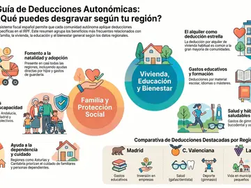 Lista de todas las deducciones de la Renta por Comunidad Autónoma Lista de todas las deducciones de la Renta por Comunidad Autónoma