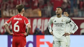 Kylian Mbappé, en el Allianz Arena Kylian Mbappé, en el Allianz Arena