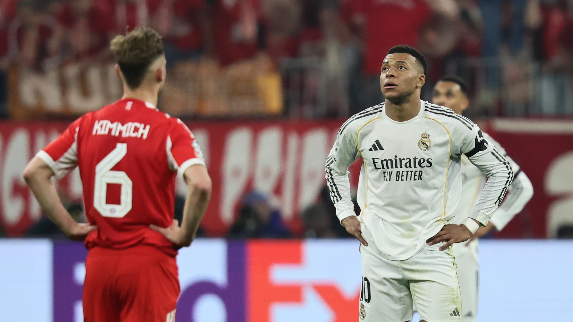 Kylian Mbappé, en el Allianz Arena Kylian Mbappé, en el Allianz Arena