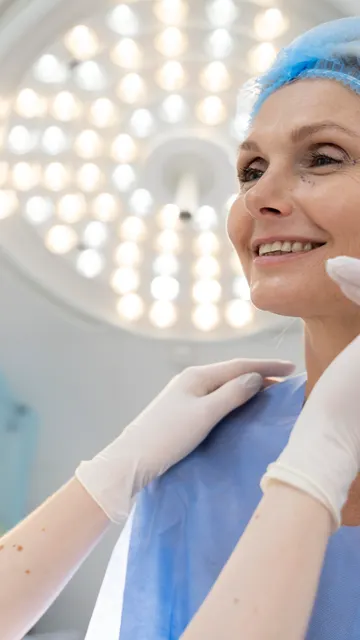 Paciente en el quirófano