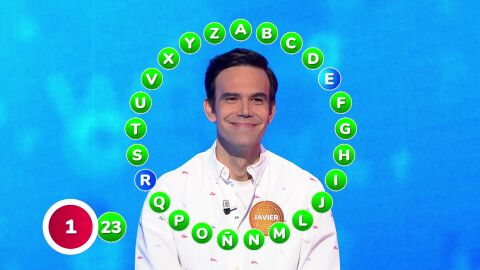 Javier sonr&iacute;e con 23 aciertos en El Rosco y presiona a David: &iquest;&eacute;pica en su &uacute;ltima jugada?