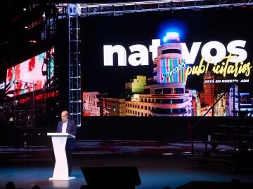 Javier Bardaj&iacute;, CEO de ATRESMEDIA, en el UPFRONT 2026