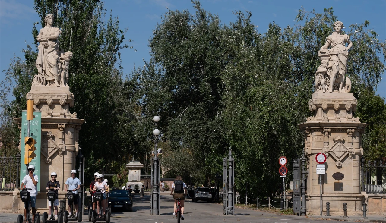 Exterior del Tribunal Superior de Justicia de Cataluña