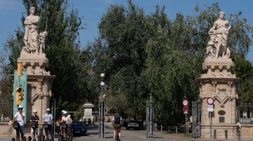 Exterior del Tribunal Superior de Justicia de Catalu&ntilde;a
