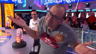 &iexcl;Al fin un pleno! El premio de Pasapalabra que Paco Cabezas &ldquo;se lleva al rodaje con Tim Burton&rdquo;