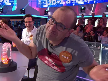 ¡Al fin un pleno! El premio de Pasapalabra que Paco Cabezas “se lleva al rodaje con Tim Burton” ¡Al fin un pleno! El premio de Pasapalabra que Paco Cabezas “se lleva al rodaje con Tim Burton”