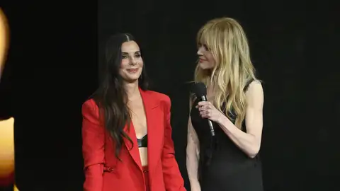 Sandra Bullock y Nicole Kidman en la CinemaCon presentando Prácticamente Magia 2 Sandra Bullock y Nicole Kidman en la CinemaCon presentando Prácticamente Magia 2