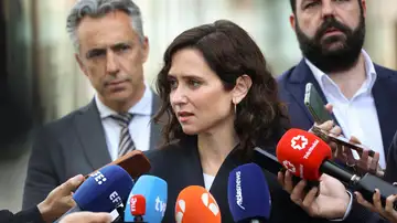 Ayuso ante los medios Ayuso ante los medios