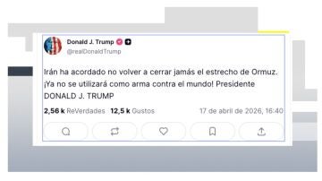 Mensaje de Donald Trump