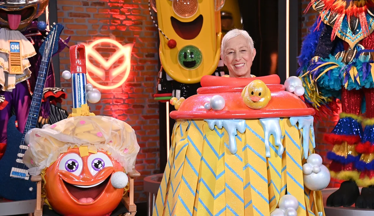 Martina Navratilova, encantada con los ojos de Fregona en Mask Singer: "Te echaré de menos"