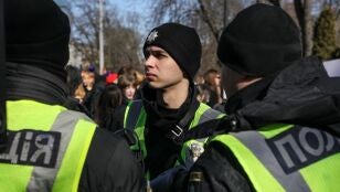  Al menos seis muertos en un ataque a tiros en un supermercado de Kiev (Ucrania)