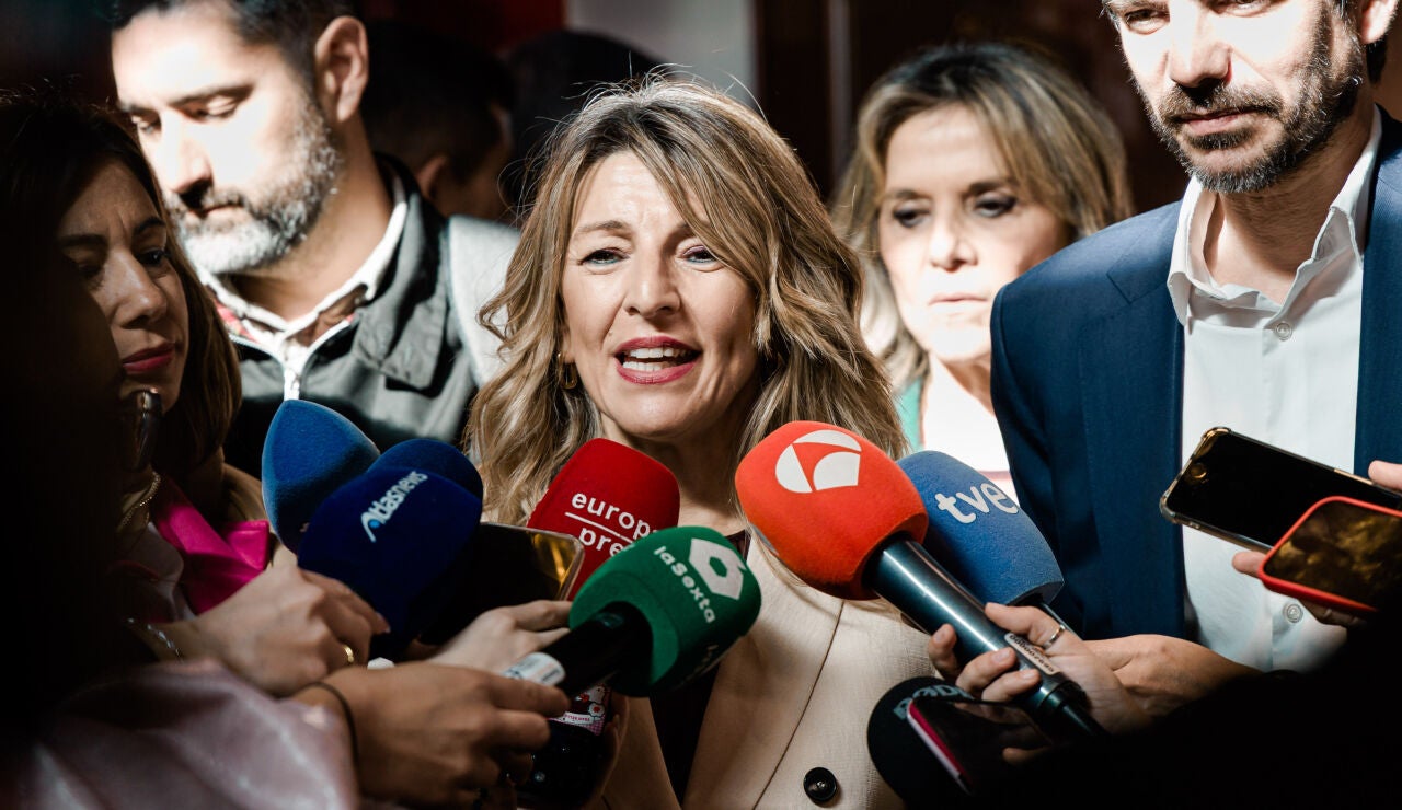 Yolanda D&iacute;az y Urtasun participan en el acto &lsquo;Conectando Cultura y Econom&iacute;a Social&rsquo;