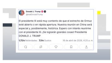 Mensaje de Donald Trump
