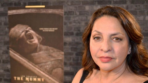 La actriz mexicana Verónica Falcón posa