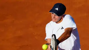 Rafa Jódar en el Godó Rafa Jódar en el Godó