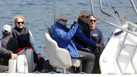 Imagen del rey emérito. Imagen del rey emérito.