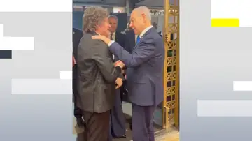 Netanyahu da la bienvenida a Milei Netanyahu da la bienvenida a Milei