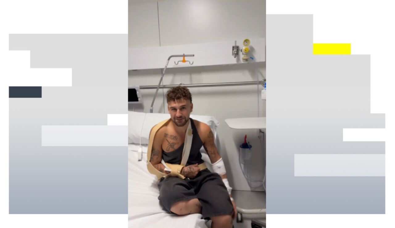 Dani Fern&aacute;ndez, operado de urgencia tras sufrir una ca&iacute;da en el escenario del Roig Arena