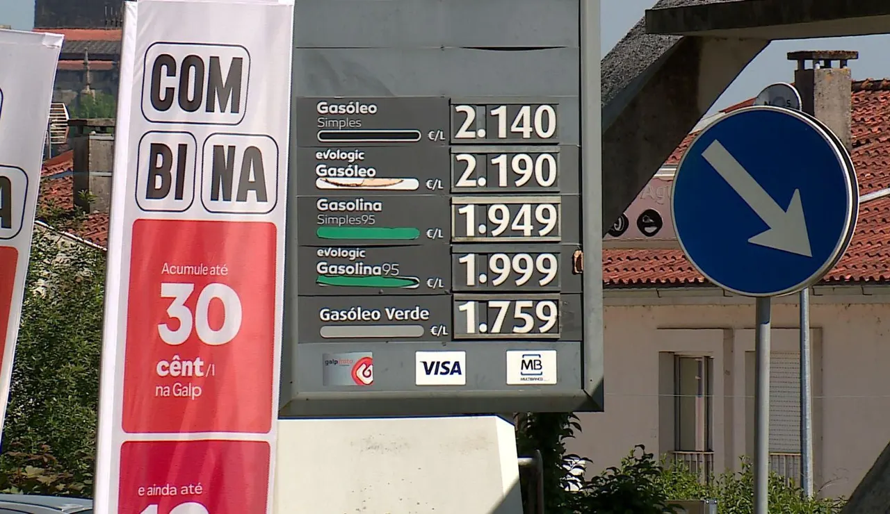 Portugal llena el depósito en España: hasta 30 euros de ahorro en apenas tres minutos de frontera