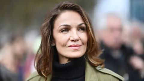 La actriz Nadia Farès La actriz Nadia Farès