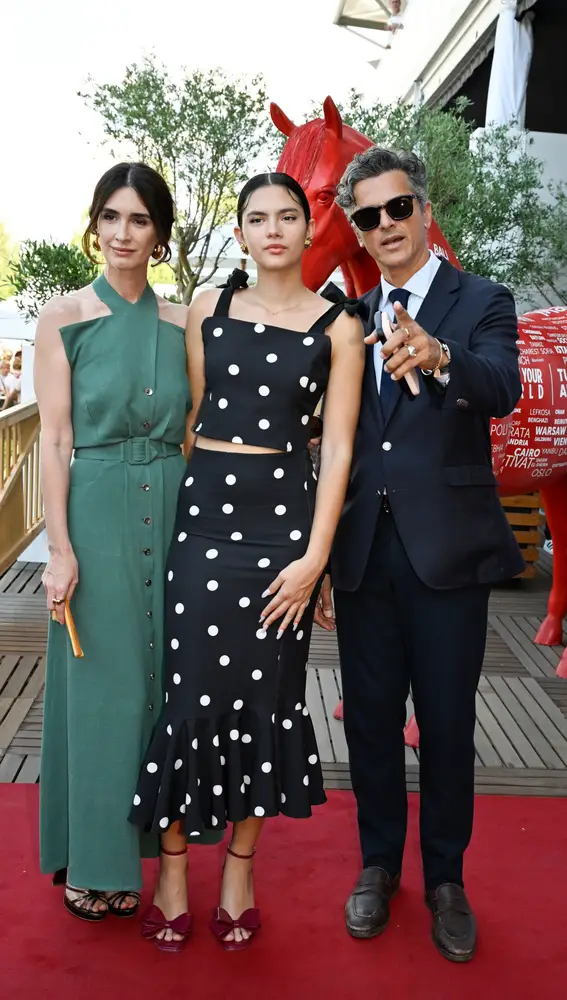 Paz Vega y su familia Paz Vega y su familia