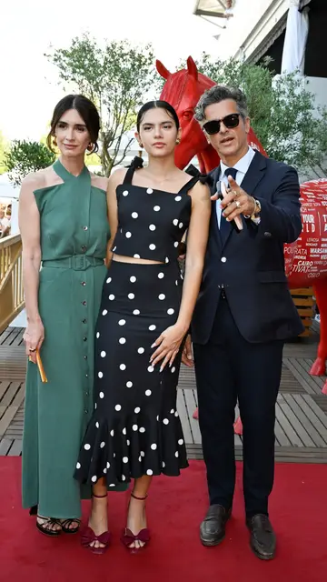 Paz Vega y su familia Paz Vega y su familia
