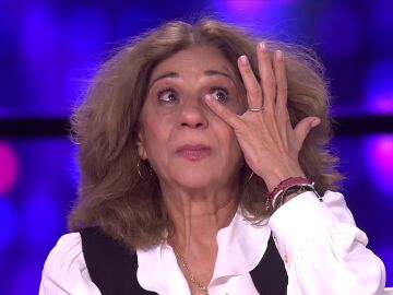 Las l&aacute;grimas de Lolita ante una imitaci&oacute;n: "Nunca te hab&iacute;a visto sentir una canci&oacute;n como hoy"