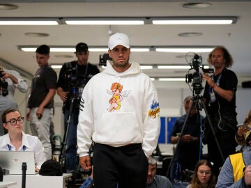 Carlos Alcaraz, el pasado mi&eacute;rcoles en Barcelona