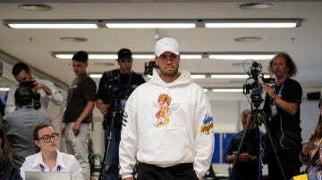 Carlos Alcaraz, el pasado mi&eacute;rcoles en Barcelona