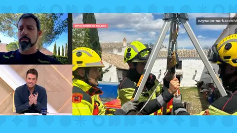 Niño atrapado en un pozo. Niño atrapado en un pozo.