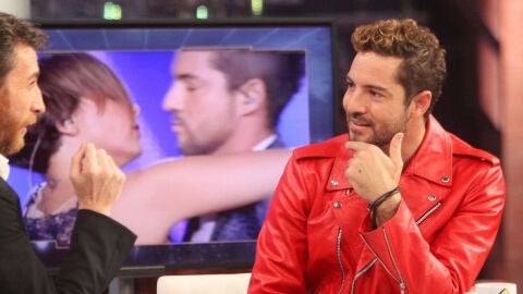 David Bisbal, en una entrevista en El Hormiguero