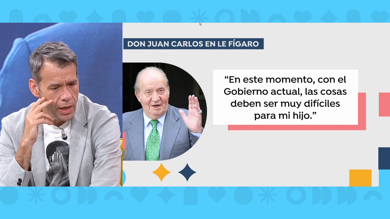 La relación entre Moncloa y Zarzuela es mala, pero este señor no puede perjudicar a su hijo La relación entre Moncloa y Zarzuela es mala, pero este señor no puede perjudicar a su hijo