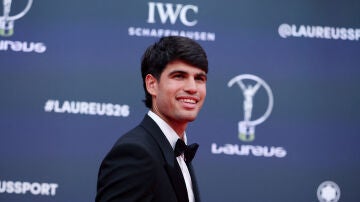Carlos Alcaraz, en la gala de los Premios Laureus en Madrid