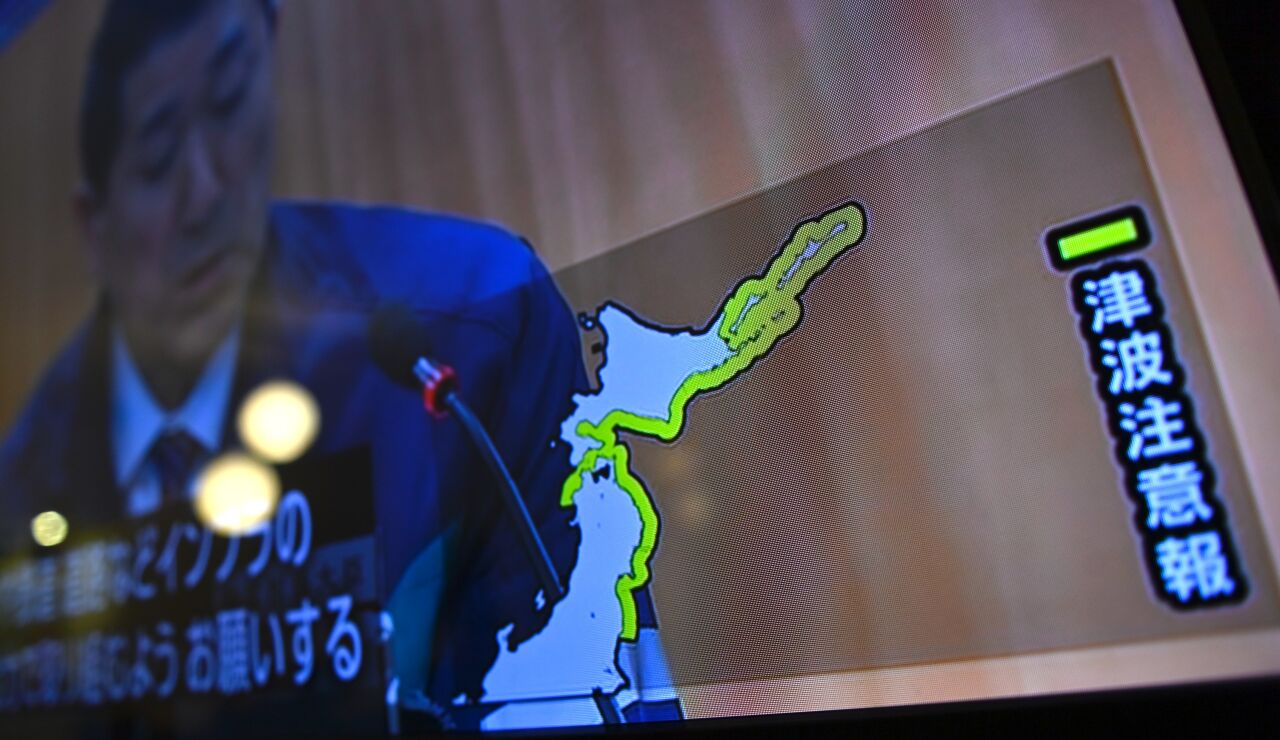 Alerta en Jap&oacute;n.