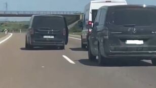 Momento en el que tratar de sacar la autocaravana de la v&iacute;a