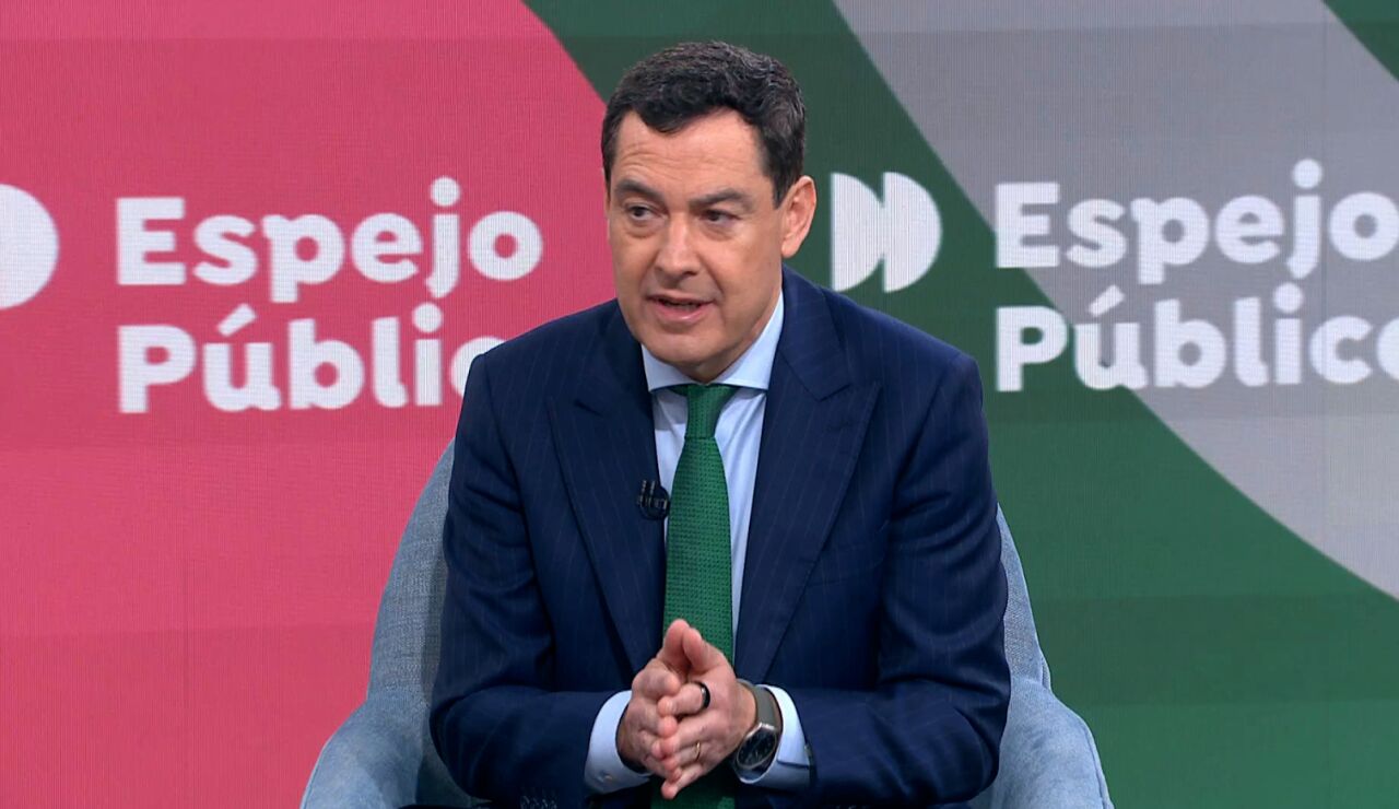 Juanma Moreno en Espejo P&uacute;blico.
