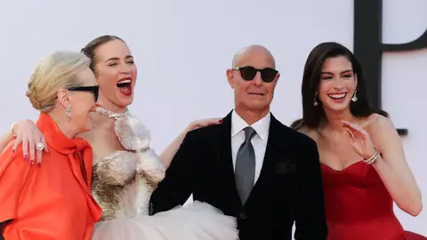 Meryl Streep, Emily Blunt, Stanley Tucci y Anne Hathaway presentan El diablo viste de prada 2 Meryl Streep, Emily Blunt, Stanley Tucci y Anne Hathaway presentan El diablo viste de prada 2