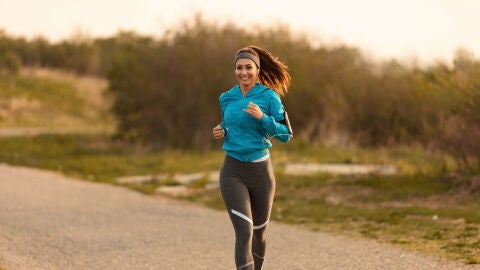 Mujer haciendo running