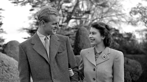 Isabel II de Inglaterra y Felipe de Edimburgo Isabel II de Inglaterra y Felipe de Edimburgo