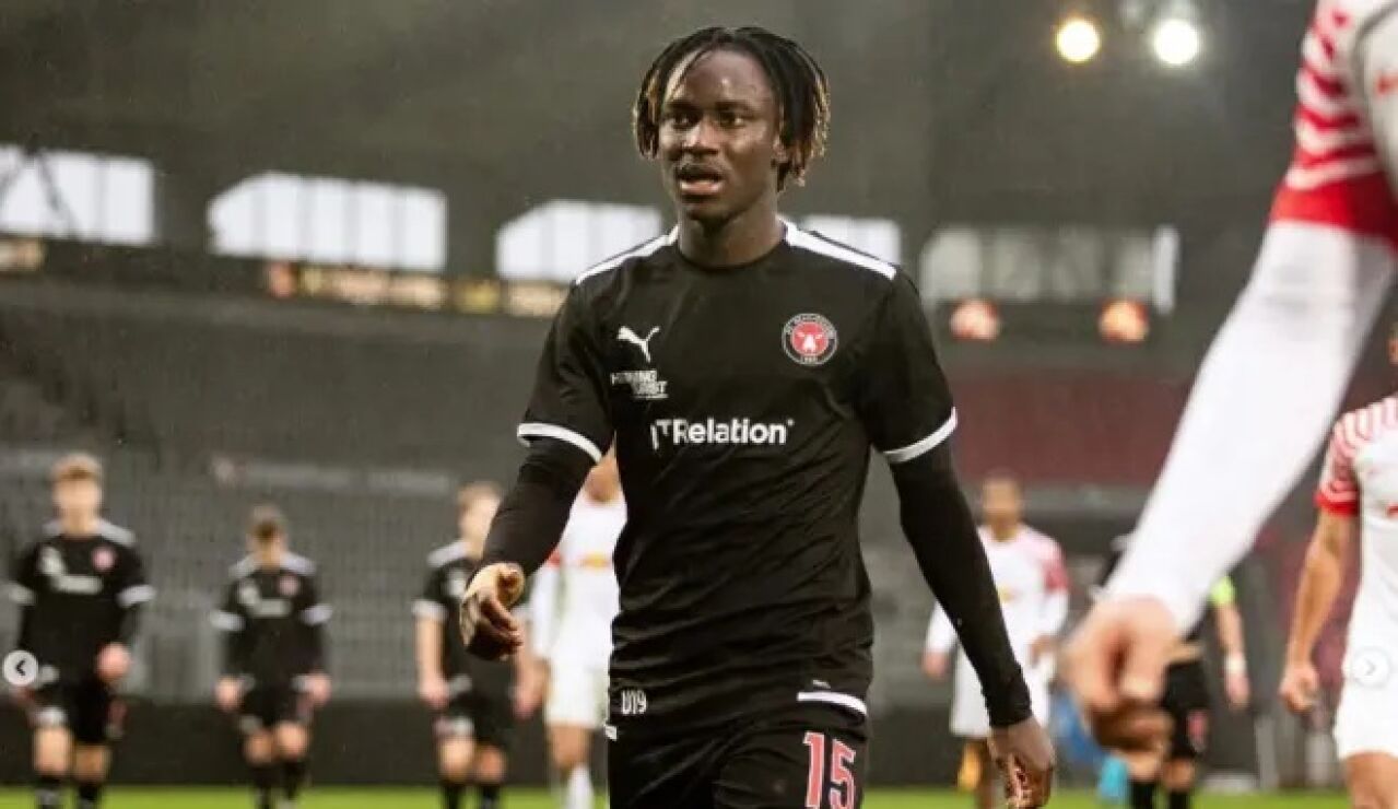 Alamara Djabi, en un partido