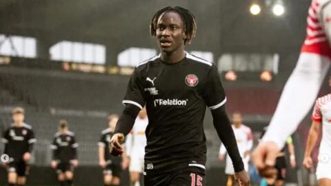 Alamara Djabi, en un partido