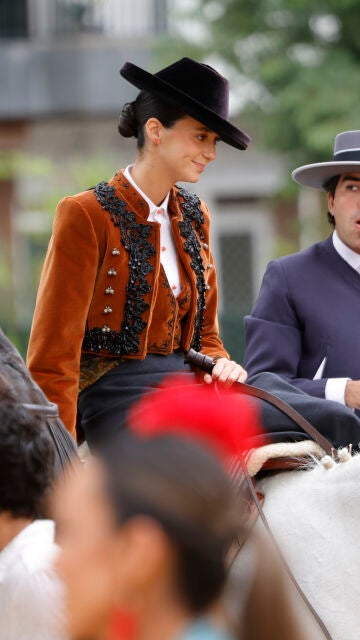 Victoria Federica, en el Real de Sevilla