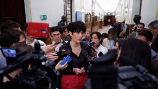 La portavoz del Gobierno y ministra de Inclusi&oacute;n, Seguridad Social y Migraciones, Elma Saiz