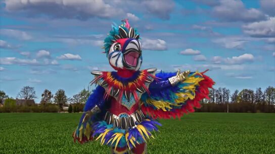 Loro vuela al campo en las nuevas pistas de Mask Singer y se convierte en todo un bróker de Wall Street