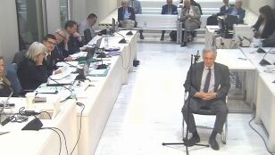 Ignacio L&oacute;pez del Hierro, ex marido de Cospedal, en el juicio de la trama Kitchen 